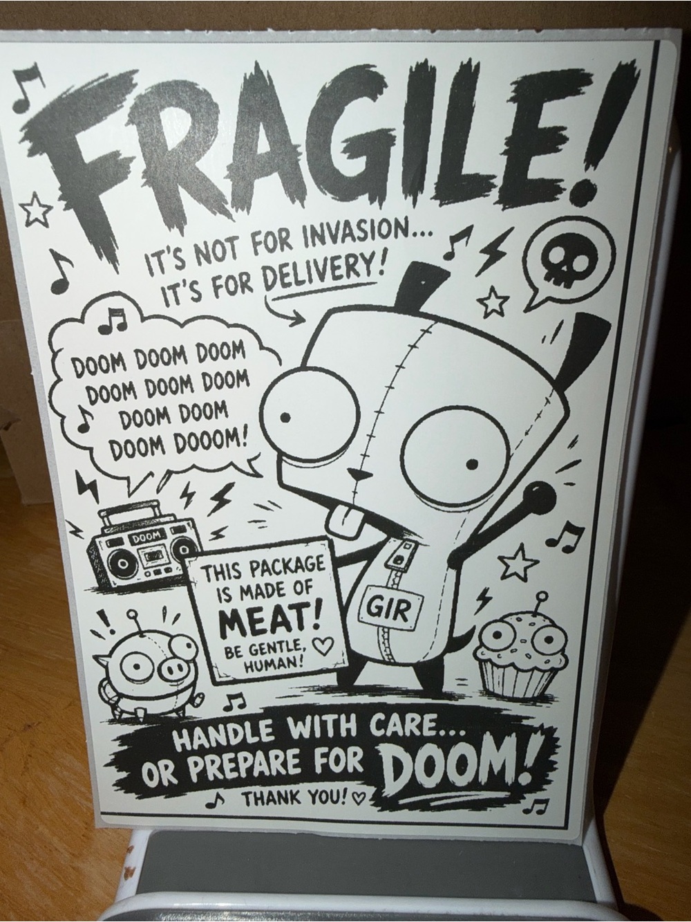 Gir Fragile 50 count 4x6